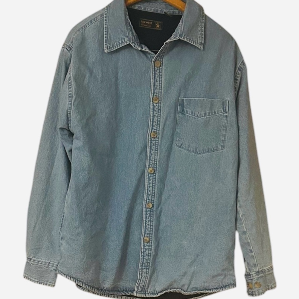 Ten West Apparel Shirt Jacket Jacket Size Large